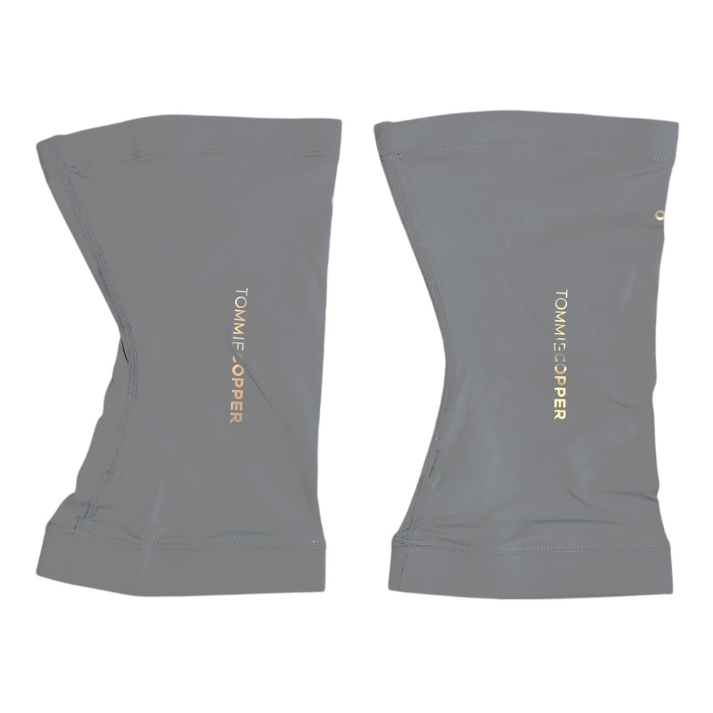 Tommie Copper Set of 2 Core Compression Knee Sleeves - Slate Grey Small